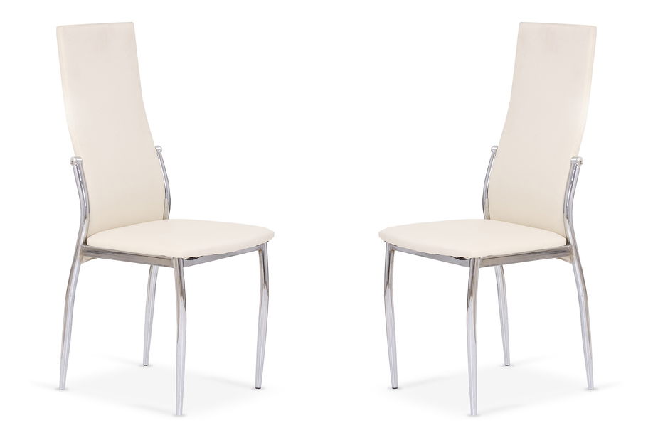 Set 2 ks. jedálenských stoličiek K3 vanilková *výpredaj