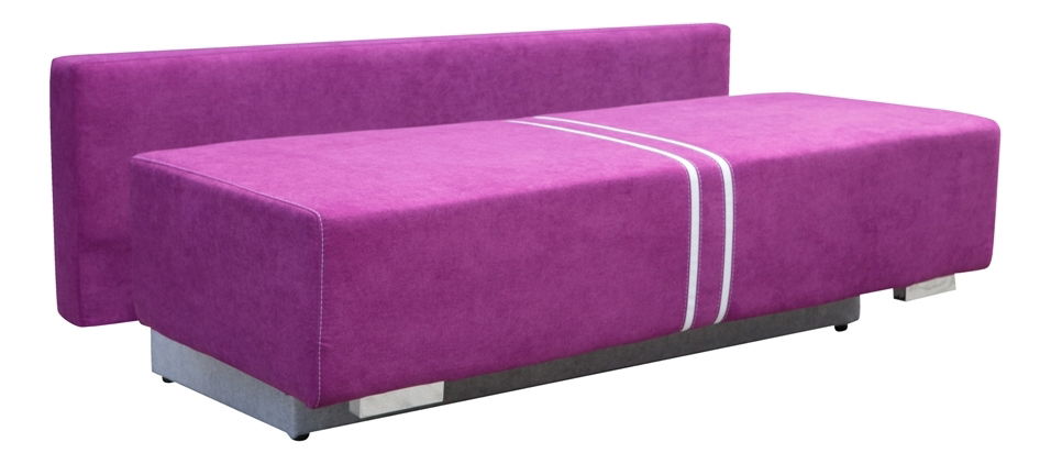 Canapea trei locuri Mallory (roz închis)