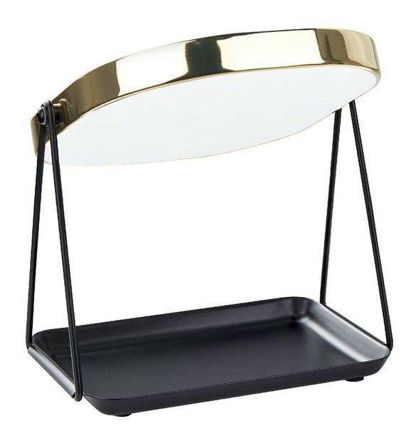 Oglindă cosmetică Chorizo (auriu)