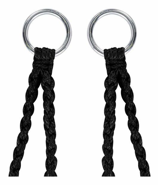 Závesné kreslo Gideon (čierna)