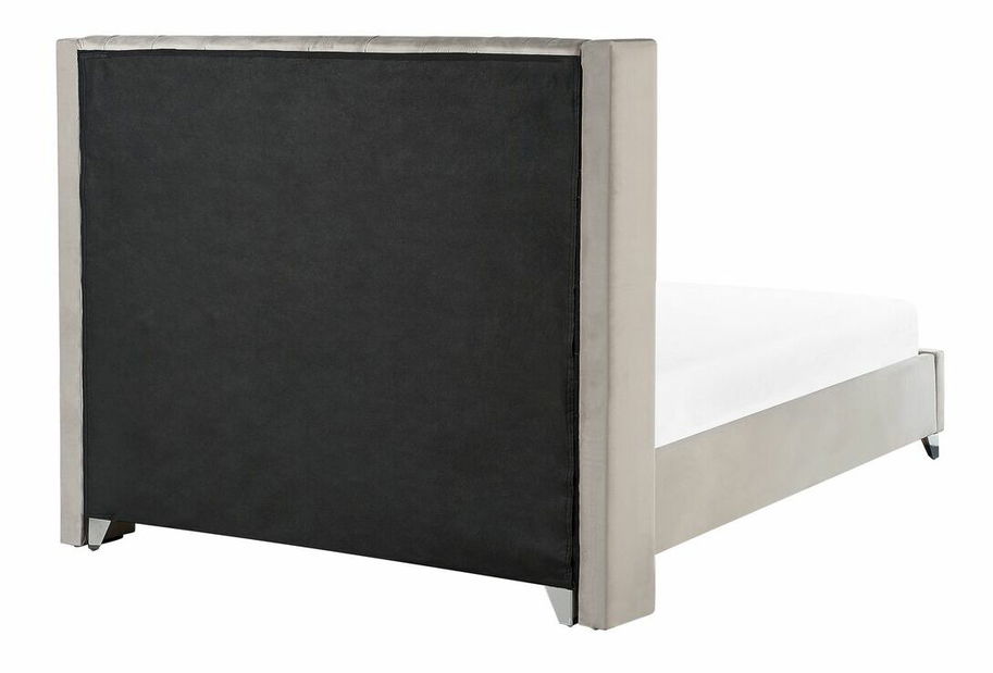 Manželská posteľ 180 cm Lubbka (sivá)