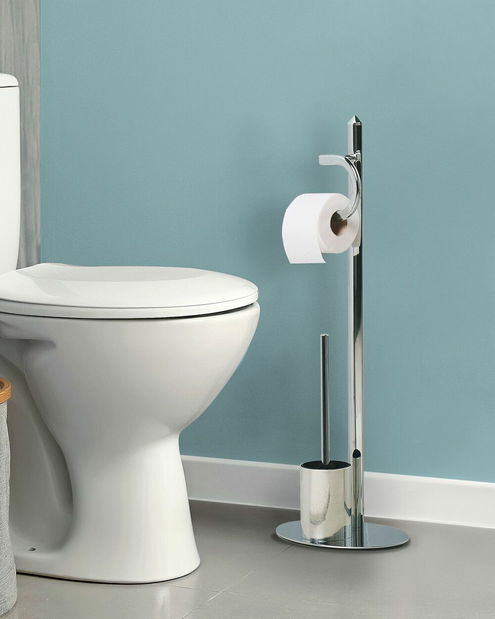 Suport na hărtie igienică Sessily (argintiu) 