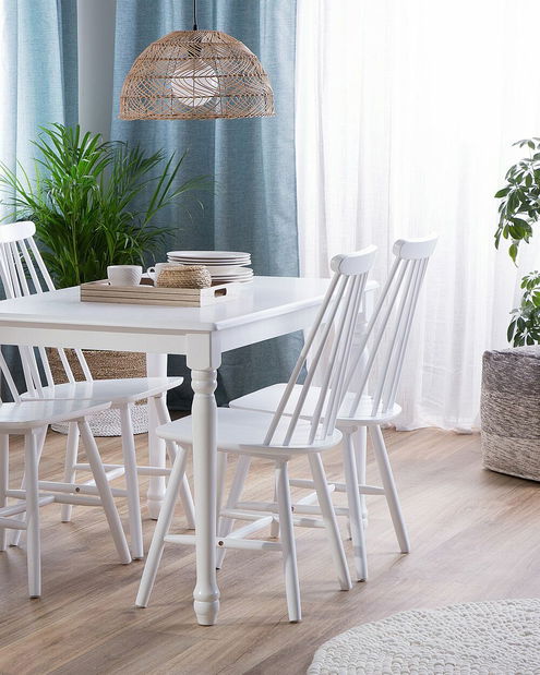Set 2ks. jedálenských stoličiek Burank (biela)
