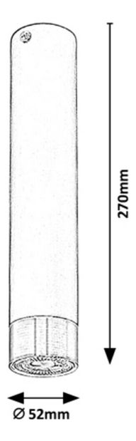 Nástenné svietidlo Ekanit 5075 (čierna matná + strieborná)