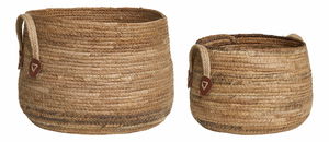 Set 2 ks košíkov Ariraviaina (prírodná)