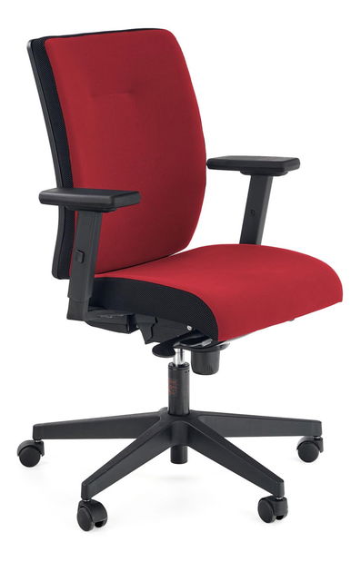 Scaun de birou Panpo (roșu + negru)