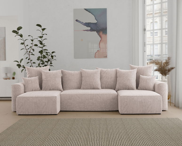 Kutna garnitura Denia U (mliječna)