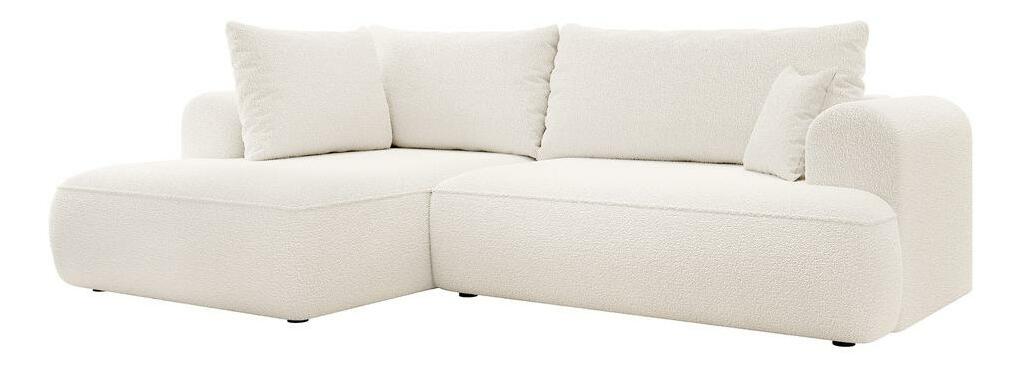 Kutna garnitura Olivo II (L) (krem + crna)