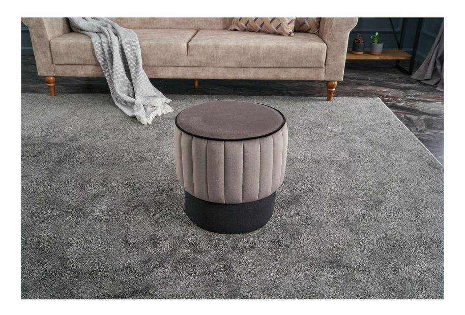 Taburete Dolphie (gri + negru)