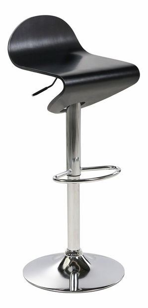 Set 2ks barových stoličiek Livza (čierna)