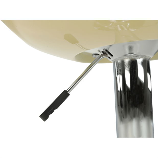 Scaun tip bar Drymen Nove (bej + Crom)