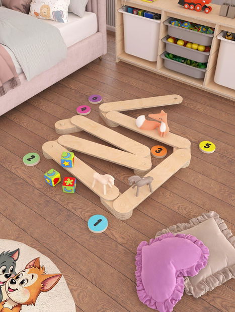 Dječja daska za ravnotežu Vonka 1 (breza)