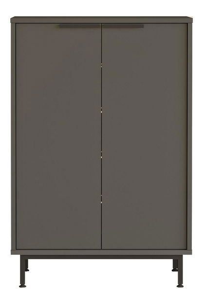 Cipősszekrény Abbygail 1 (antracit) 