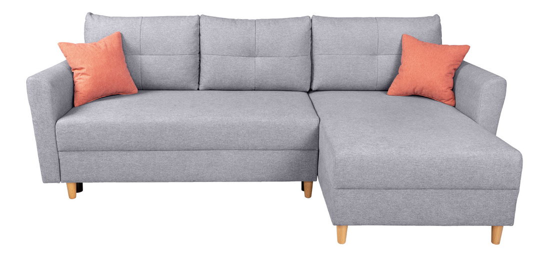 Kutna garnitura Aradena Lux 3DL.URC (siva) (D) 