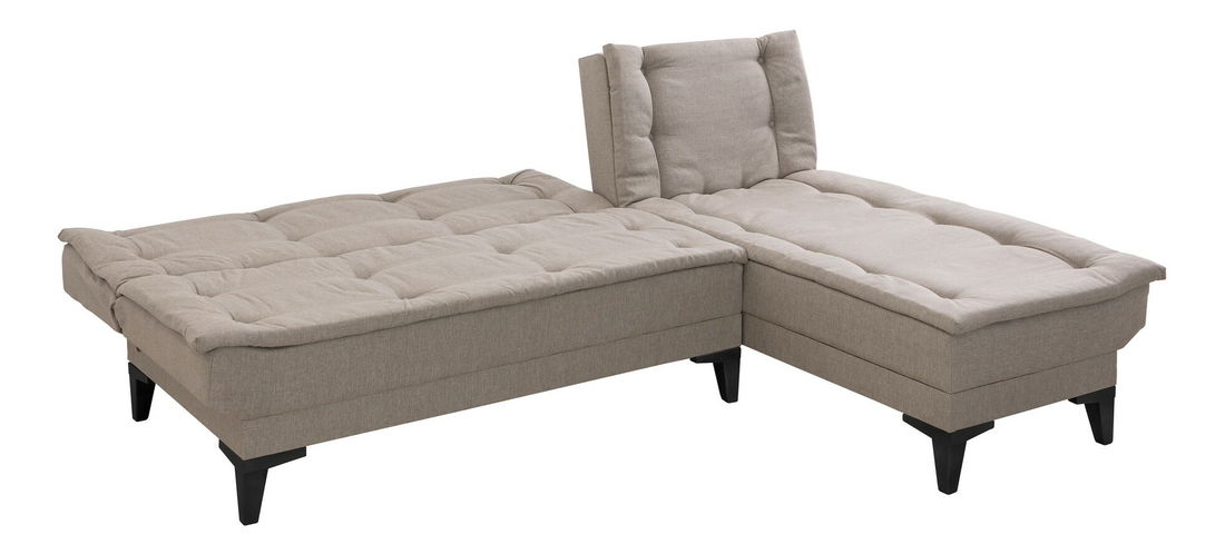 Rohová sedačka Santic (Krémová)