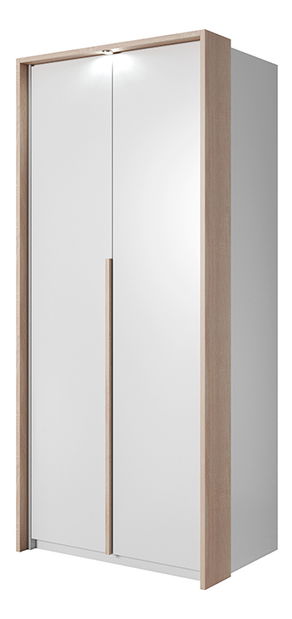 Šatníkova skriňa Xenos 100 (biela)