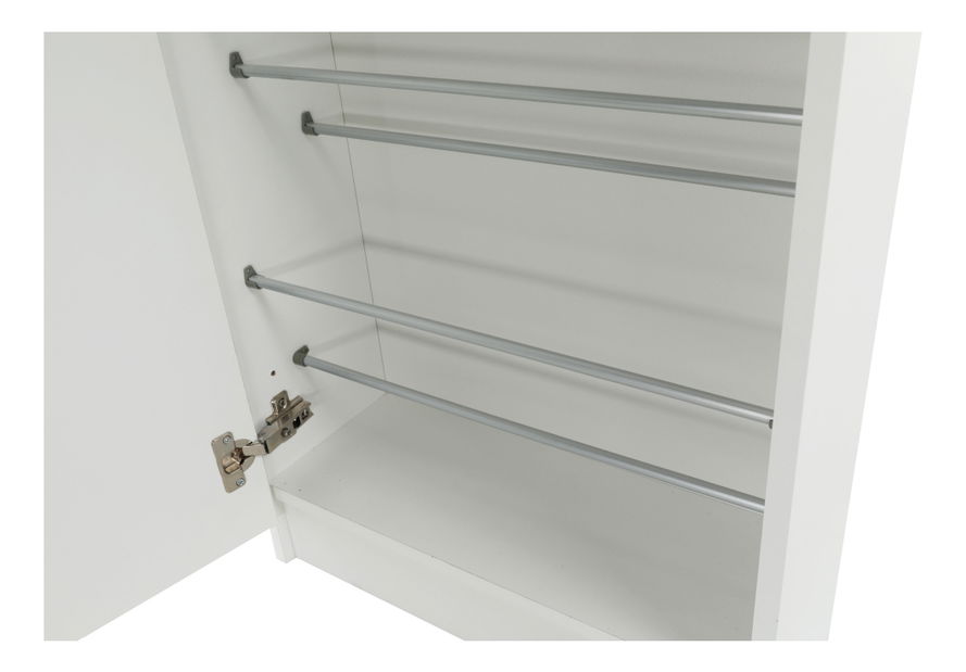 Ormarić za obuću (ormarić za cipele) Bumi (bijela) 