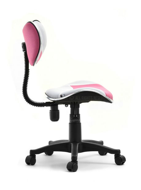 Scaun Catty (alb roz + negru)