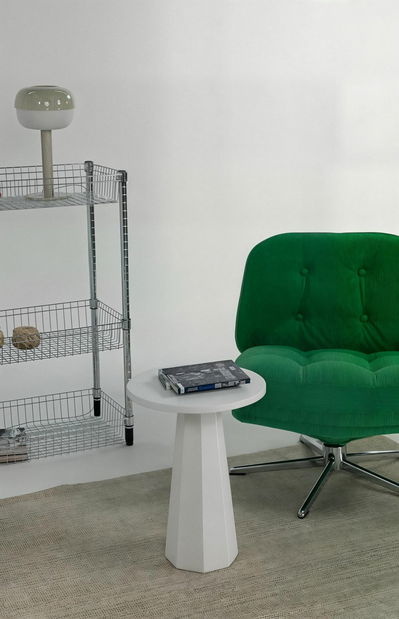 Príručný stolík Lilia (biela)