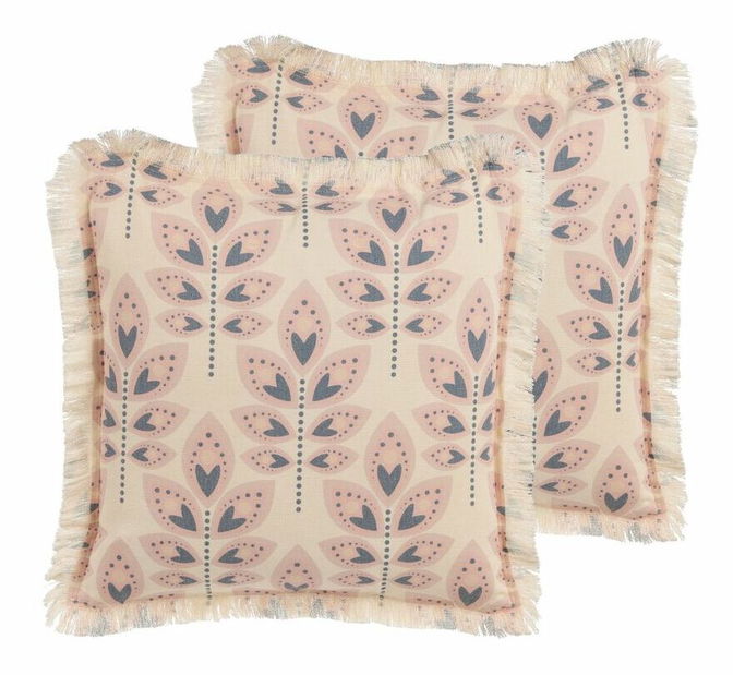 Díszpárna készlet (2 db.) 60 x 60 cm Rude (bézs)