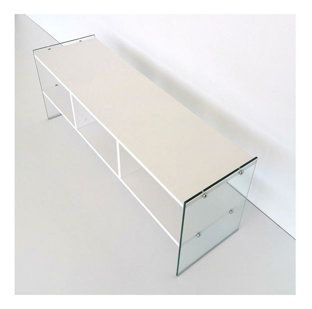 TV stolík/skrinka Vamebo 7 (biela) 