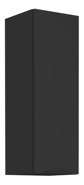 Horná kuchynská skrinka Sobera 30 G 90 1F (čierna) 