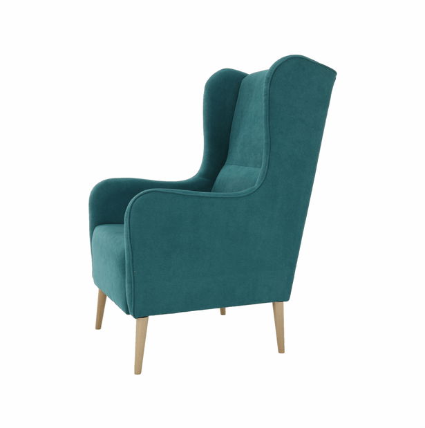 Fotoliu cu urechi Brius (turcoaz)