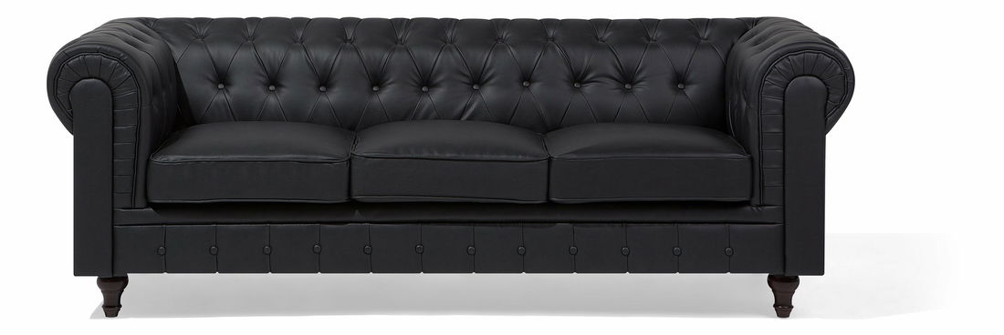 Set canapele Chichester (negru)