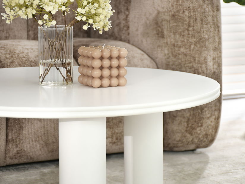 Konferenčný stolík Lienzo (biela)