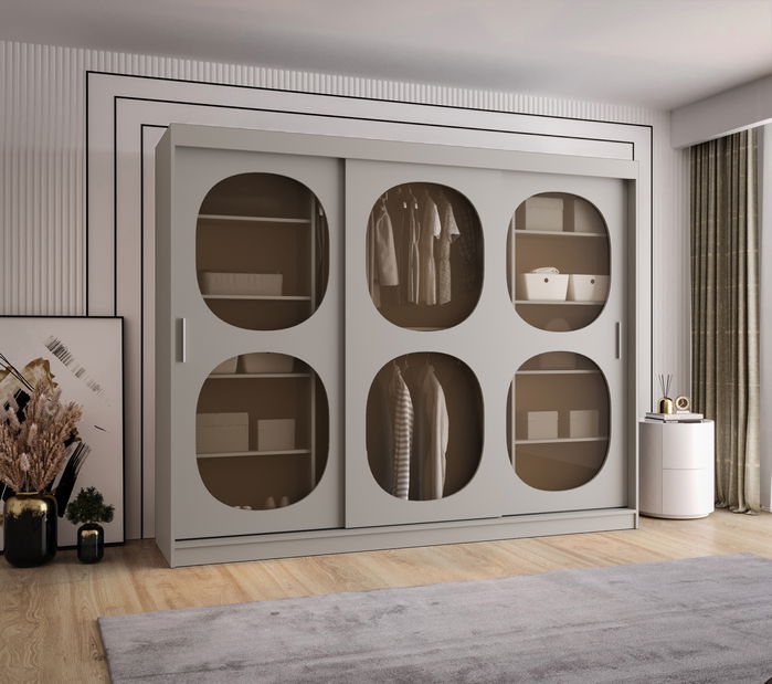 Dulap de haine 250 cm Boomer 2 (Cașmir)