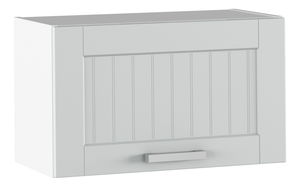 Dulap superior de bucătărie Janne Typ 9 (gri deschis + alb)