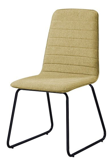 Jedálenská stolička Danuta (zelenožltá + čierna)