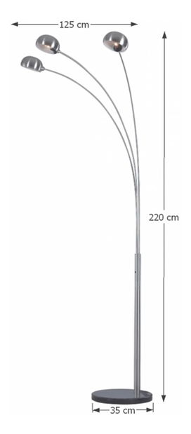 Lampă de podea Candie typ 1