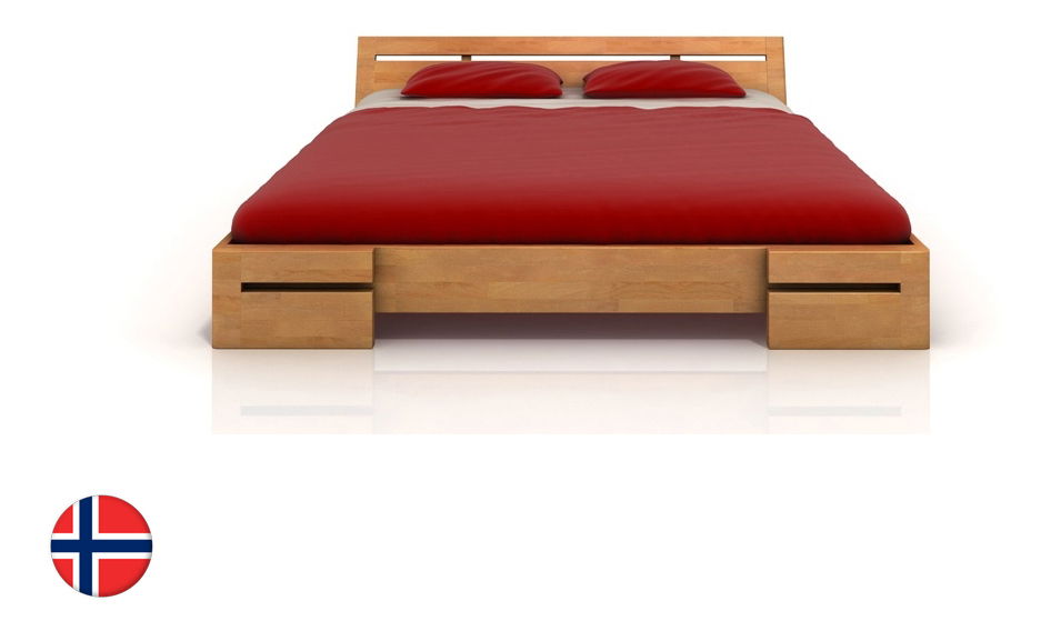 Jednolôžková posteľ 90 cm Naturlig Bokeskogen (buk) (s roštom)