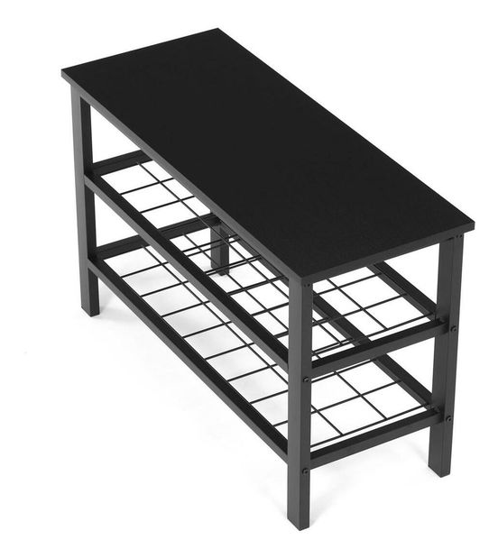 Ormarić za obuću Atentos (crna)