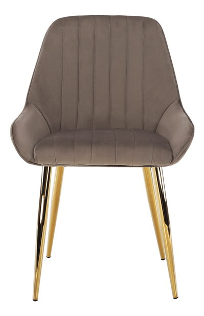 Étkezőszék Soddy (szürkésbarna + arany)