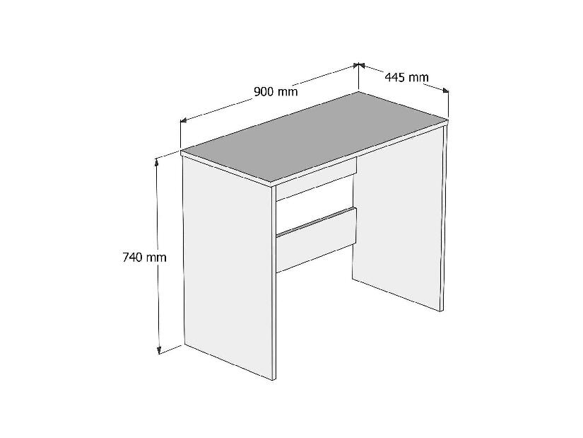 PC asztal Masape 1 (fehér) 