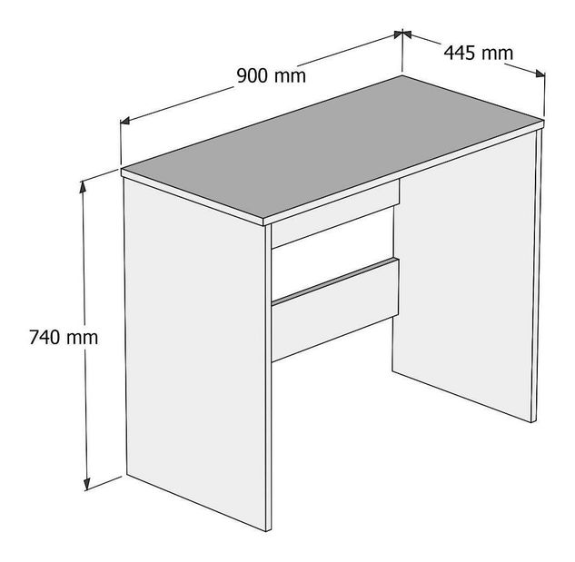 Masă PC Masape 1 (alb) 