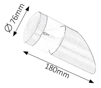 Kültéri lámpa Tucson 8157 (rozsdamentes acél)