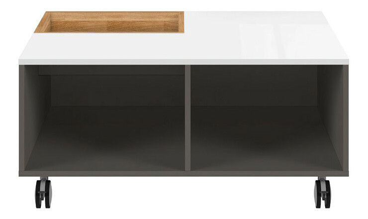 Dohányzóasztal Grant LAW/90 (wolfram szürke)