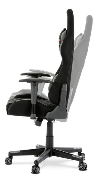 Kancelárske/herné kreslo Zarax-Z606-GREY (čierna + sivá)