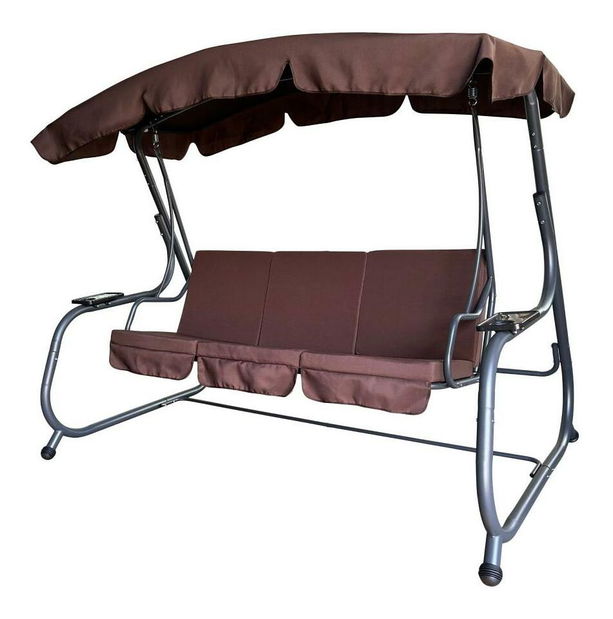 Kerti hinta EILONA (barna + sötétszürke)