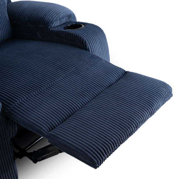 Polohovacie kreslo Trigesimo (námornícka modrá) 