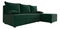 Sarok ülőgarnitúra Harmony L (sötétzöld) (J)
