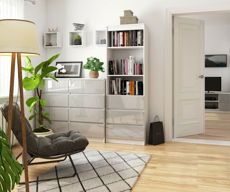 Regal Ravindra (bijela + metalni sjaj)