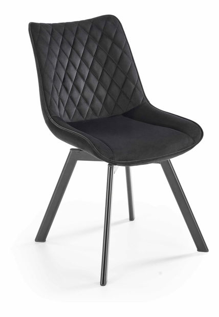 Scaun de sufragerie Kitka (Negru)