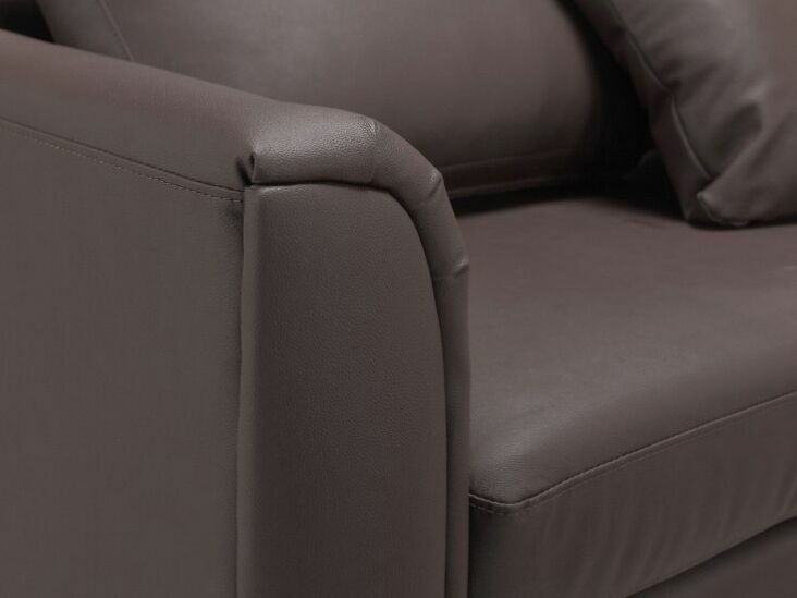 Colțar din piele Oulu (maro) (D) 