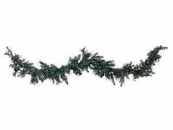 Božićni vijenac 180 cm Whitney (zelena) (s rasvjetom)