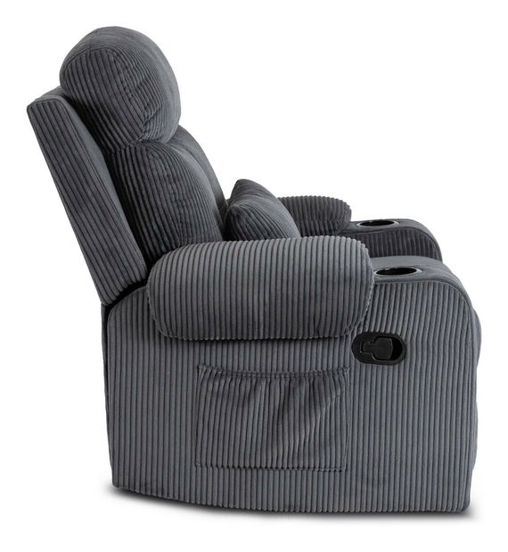 Fotoliu reglabil Trigesimo (gri) 