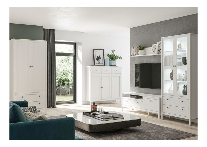 Mobilier living Olna 1 (alb)